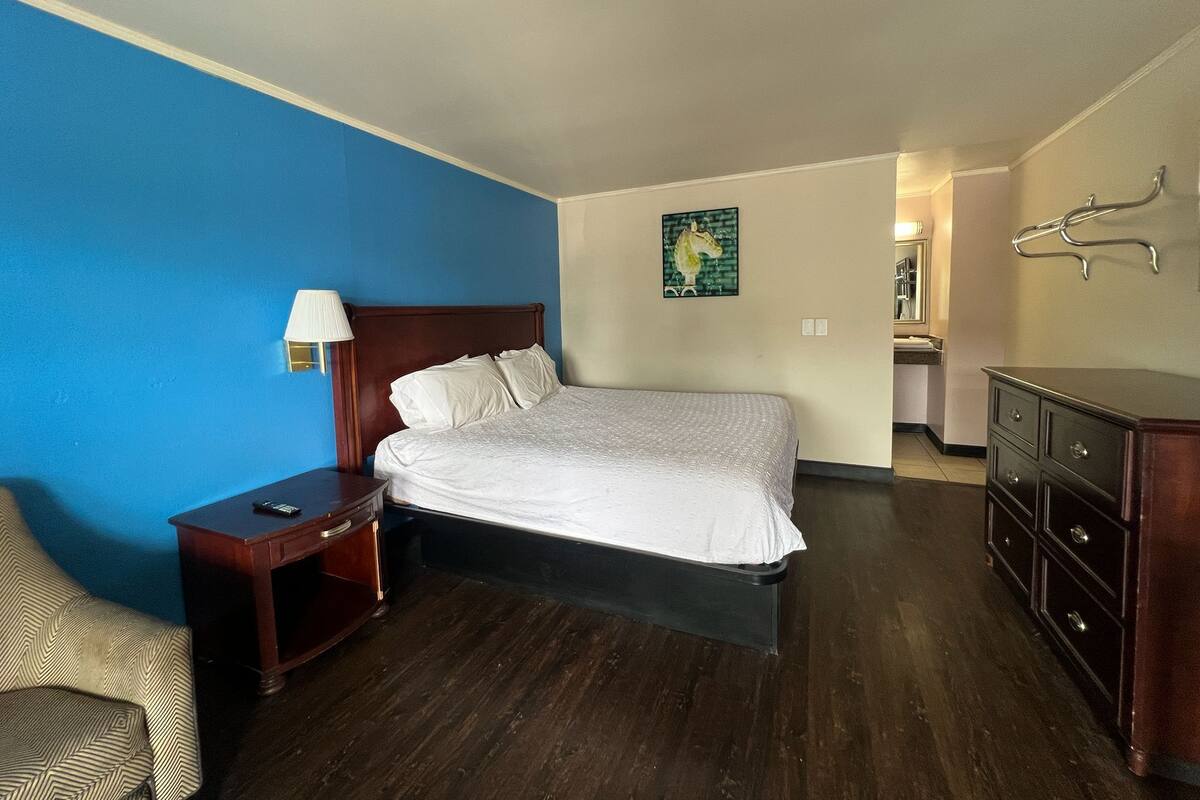 Desk, iron/ironing board (on request), WiFi (free), alarm clocks