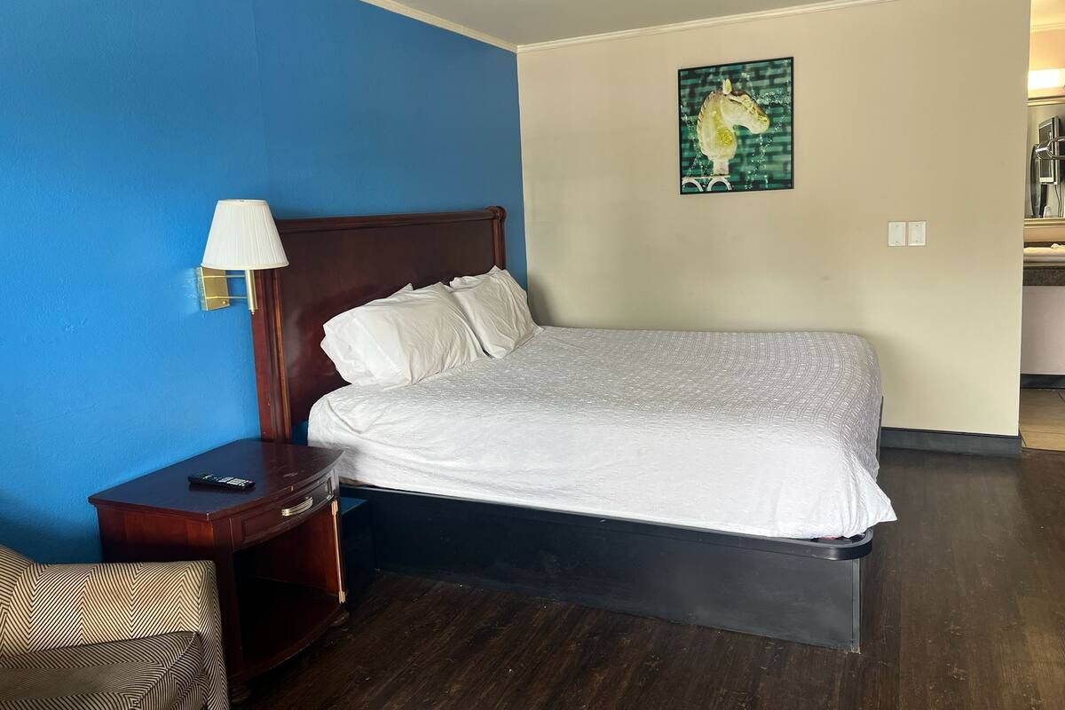 Desk, iron/ironing board (on request), WiFi (free), alarm clocks