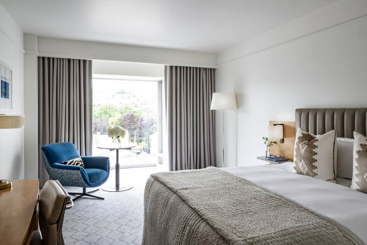 down duvets, pillow-top beds, minibar, in-room safe
