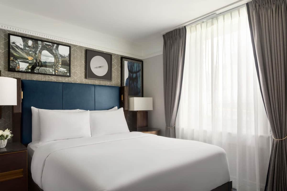 Chambre, 1 grand lit (Gatehouse) | Literie de qualité, couette en duvet, coffre-fort, bureau