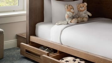 1 bilik tidur, peralatan tempat tidur premium, gebar bulu kapas
