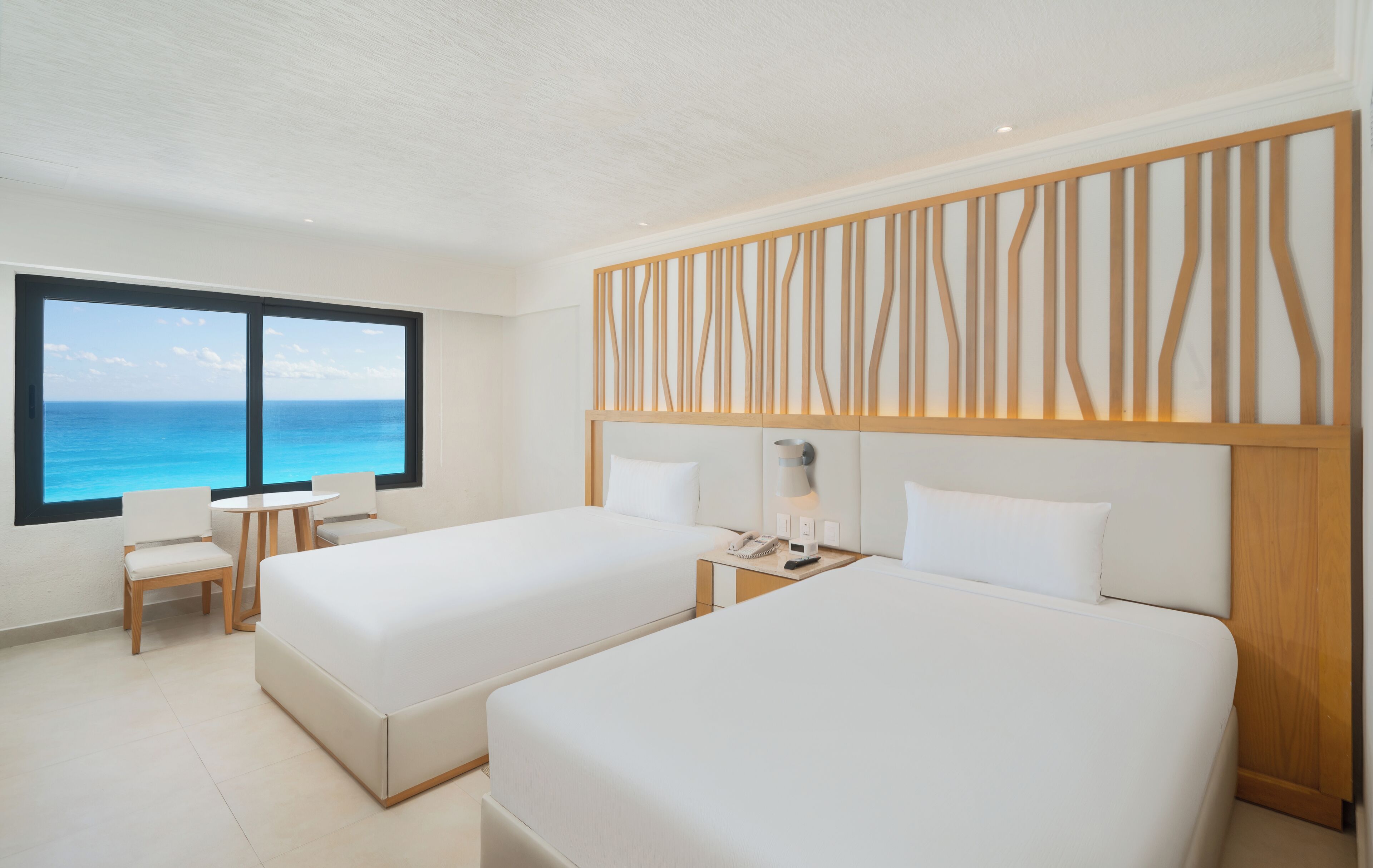 Free minibar, in-room safe, desk, blackout curtains