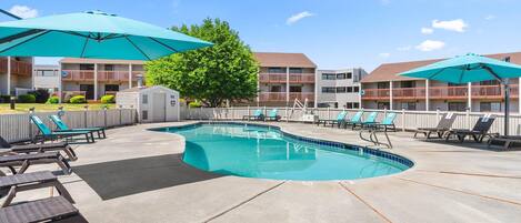 Seasonal outdoor pool