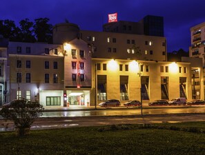 Façade de l’hébergement