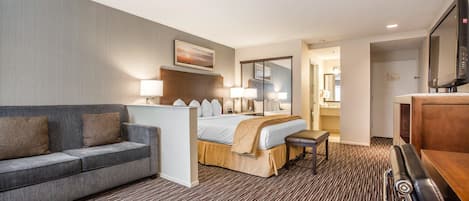 Pillow-top beds, in-room safe, desk, laptop workspace