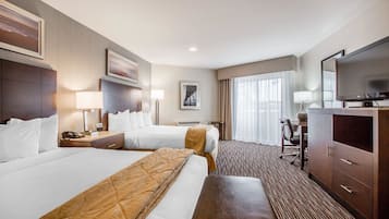 1 chambre, surmatelas, coffres-forts dans les chambres, bureau