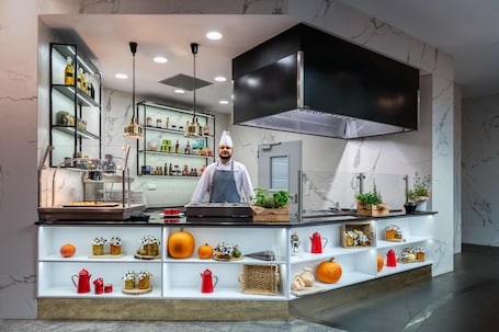 Lunch and dinner served . Radisson Blu Sobieski Hotel