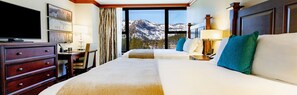 Deluxe Room, 2 Queen Beds (Forest View) | Premium bedding, in-room safe, desk, blackout drapes