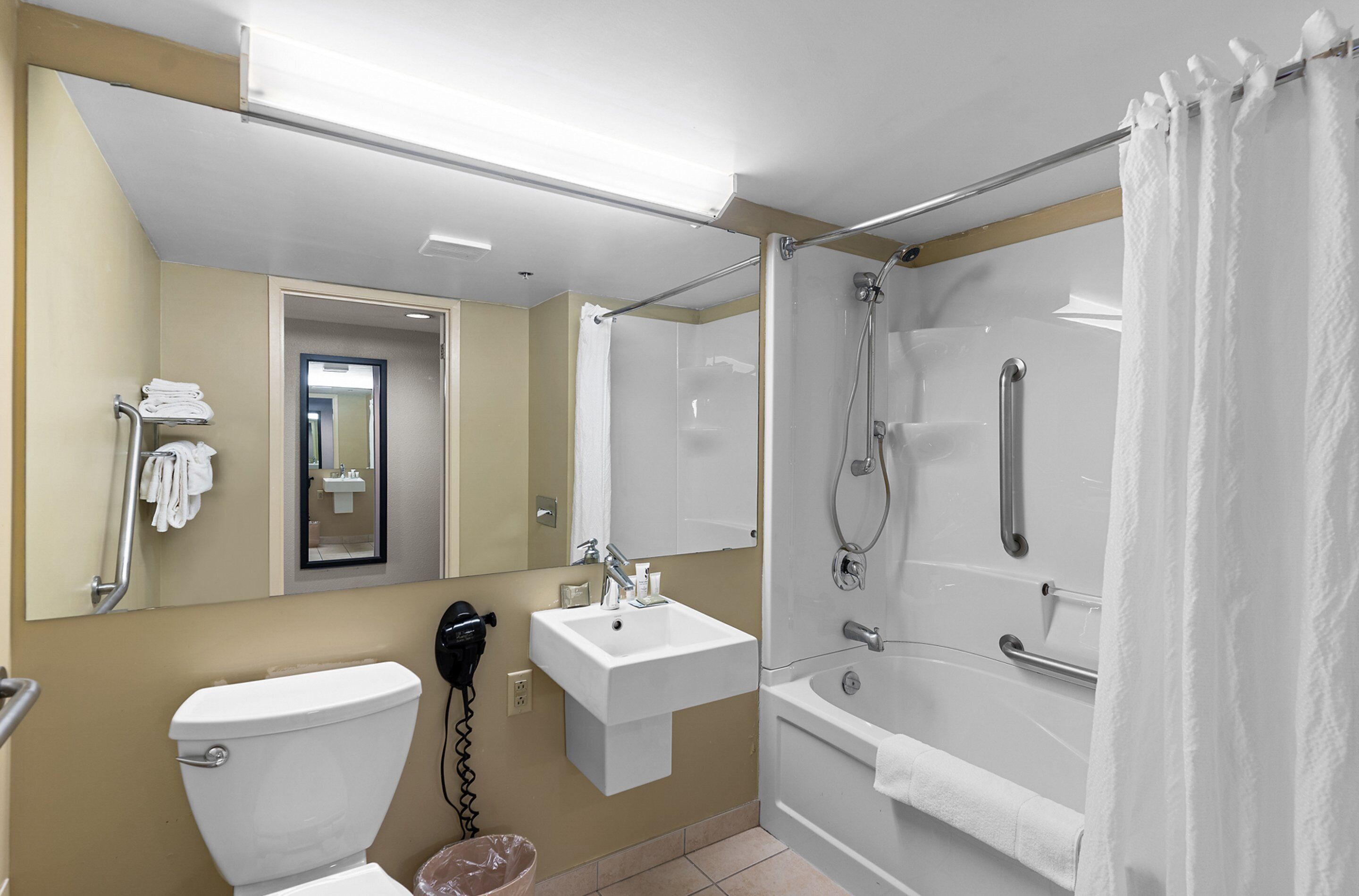 room, 1 king bed, accessible, non smoking (exterior) | premium bedding, pillow-top beds, desk, laptop workspace