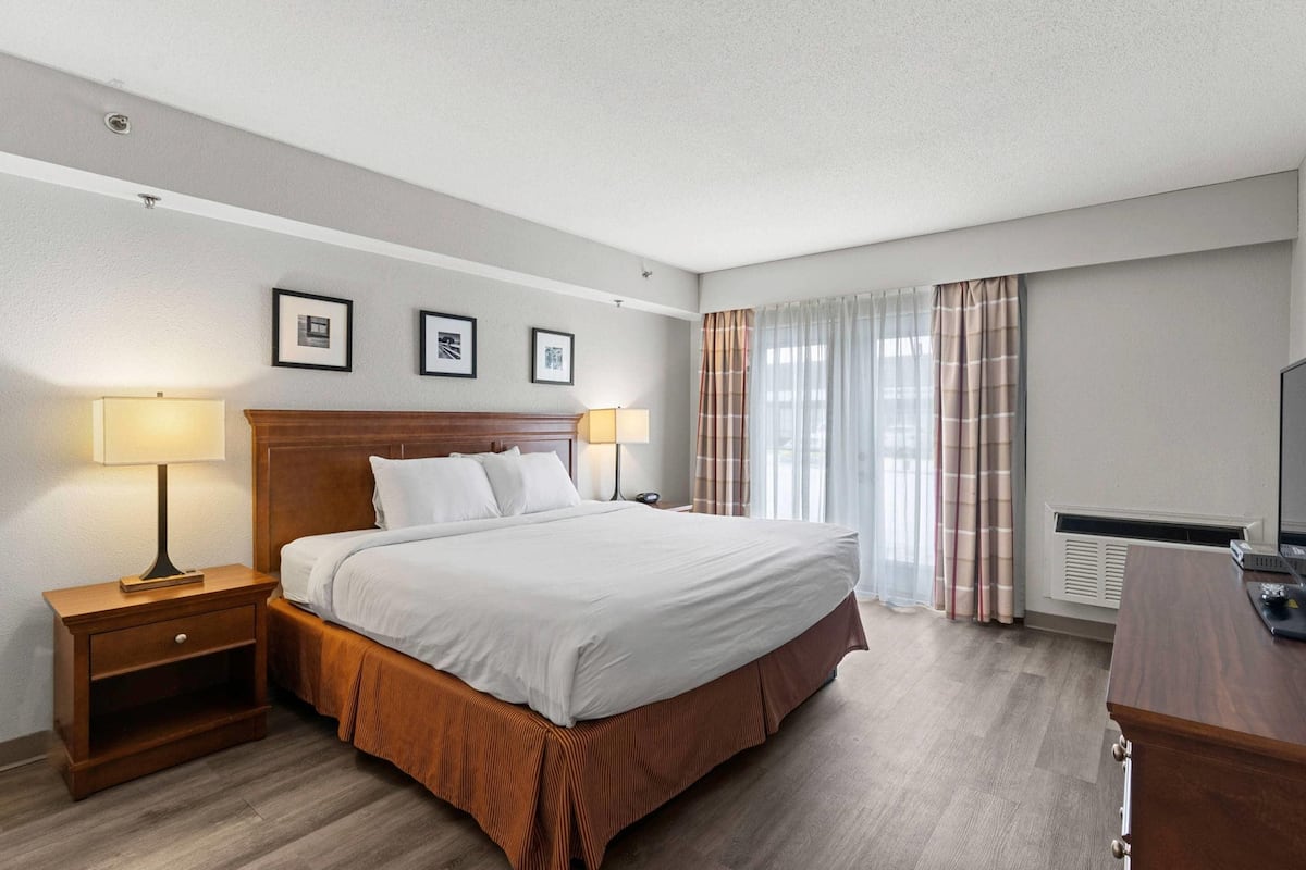 Room, 1 King Bed, Accessible, Non Smoking (Exterior) | Premium bedding, pillowtop beds, desk, laptop workspace