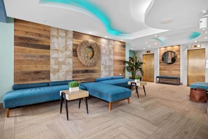 Sitzecke in der Lobby