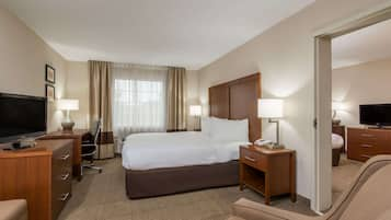 Suite, 2 Bedrooms, Non Smoking (Two-Bedroom) | In-room safe, desk, iron/ironing board, free cribs/infant beds