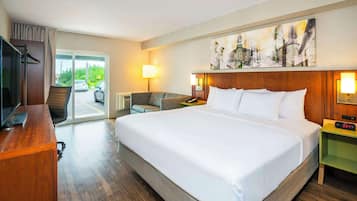 Chambre, 1 très grand lit et 1 canapé-lit, non-fumeurs | Literie de qualité supérieure, matelas Select Comfort, bureau