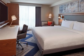 Room, 1 King Bed | In-room safe, iron/ironing board, free cribs/infant beds, free WiFi