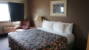 Standardværelse - 1 kingsize-seng - ikke-ryger | Strygejern/strygebræt, gratis Wi-Fi, sengetøj