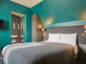 Standardzimmer, 1 Einzelbett | Badezimmer | Umweltfreundliche Kosmetikartikel, Haartrockner, Handtücher, Seife