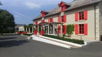Façade de l’hébergement