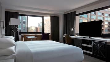 1 bedroom, premium bedding, down comforters, in-room safe