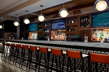 Dinner served, international cuisine at Washington Marriott Georgetown