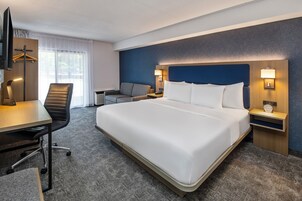 Standard Room, 1 Kind bed 1 Sofa Bed - Ground Floor, Non-Smoking | Premium bedding, pillowtop beds, desk, blackout drapes