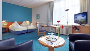 Essential Room with Double Bed | In-room safe, desk, blackout curtains, iron/ironing board