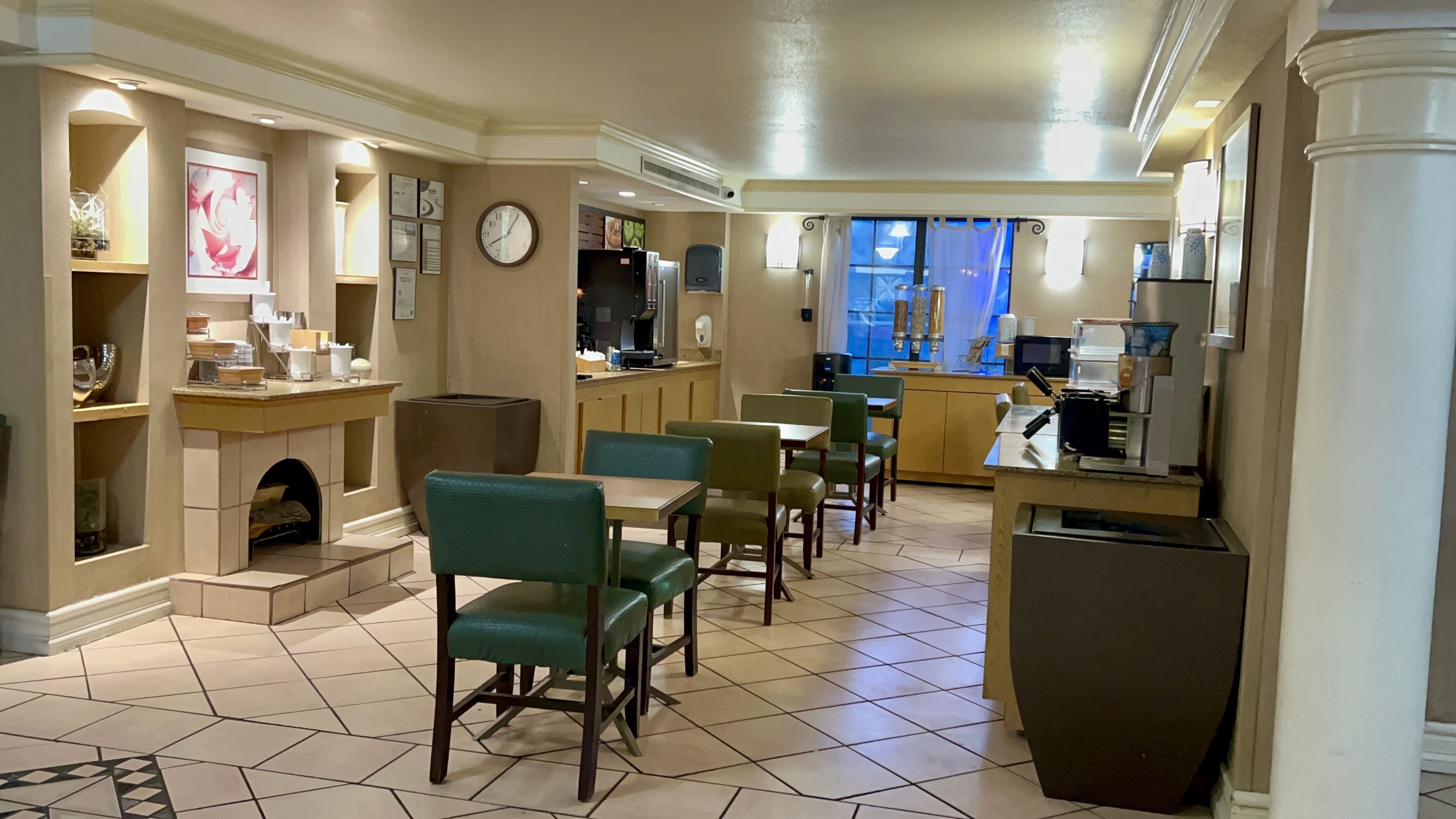 Free daily on-the-go breakfast