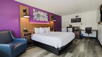 Ropa de cama de alta calidad y escritorio