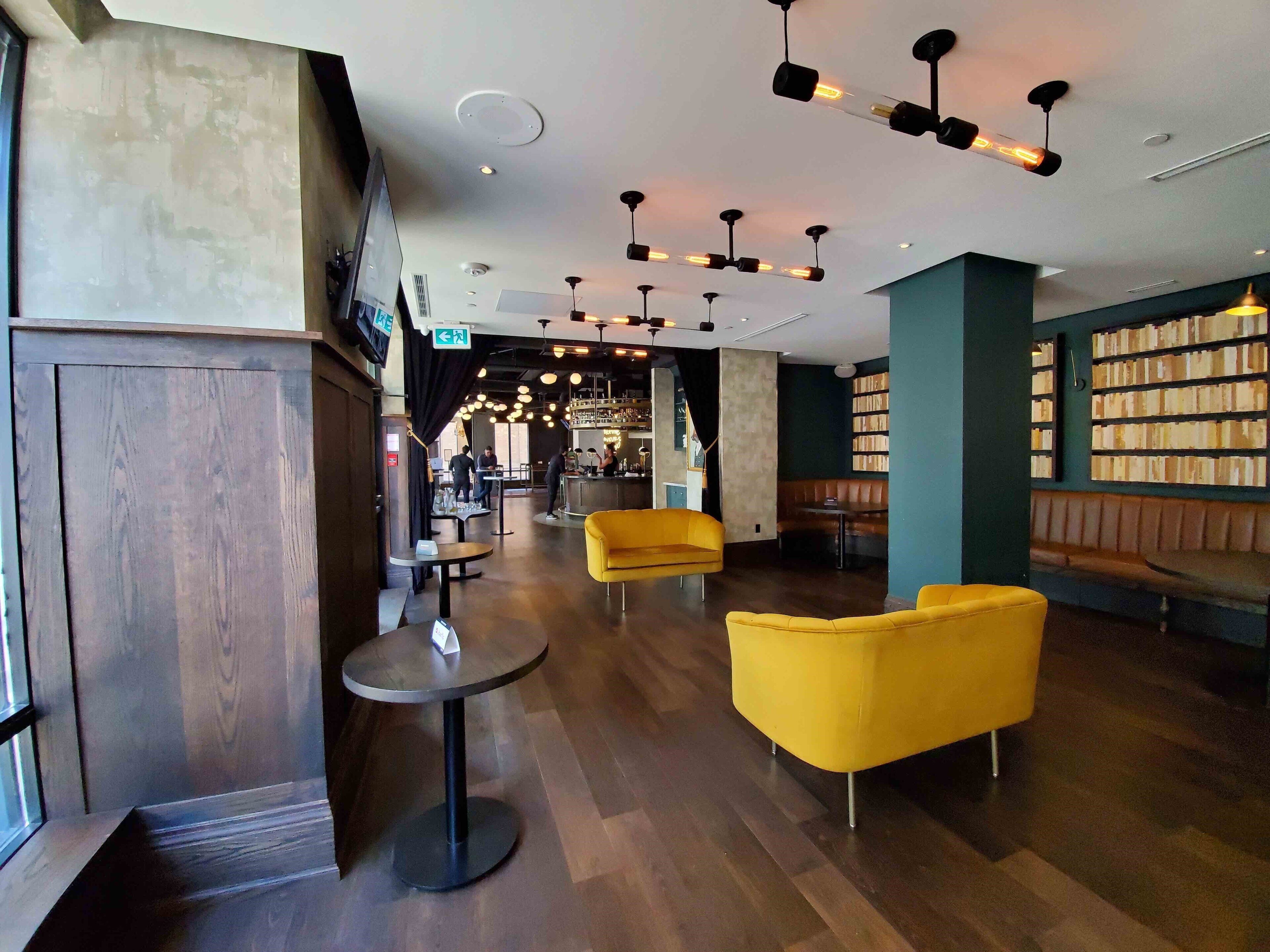 Breakfast, lunch and dinner served