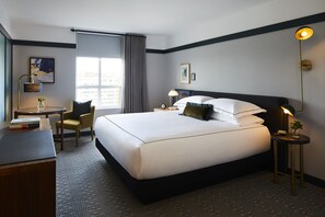 Egyptian cotton sheets, premium bedding, memory foam beds, in-room safe