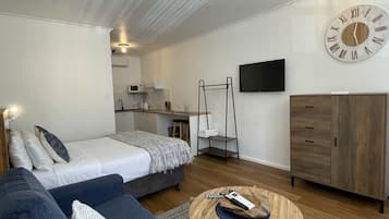 Studio | 1 bedroom, soundproofing, iron/ironing board, free WiFi