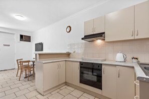 Apartment | Private kitchen | Microwave, electric kettle, toaster