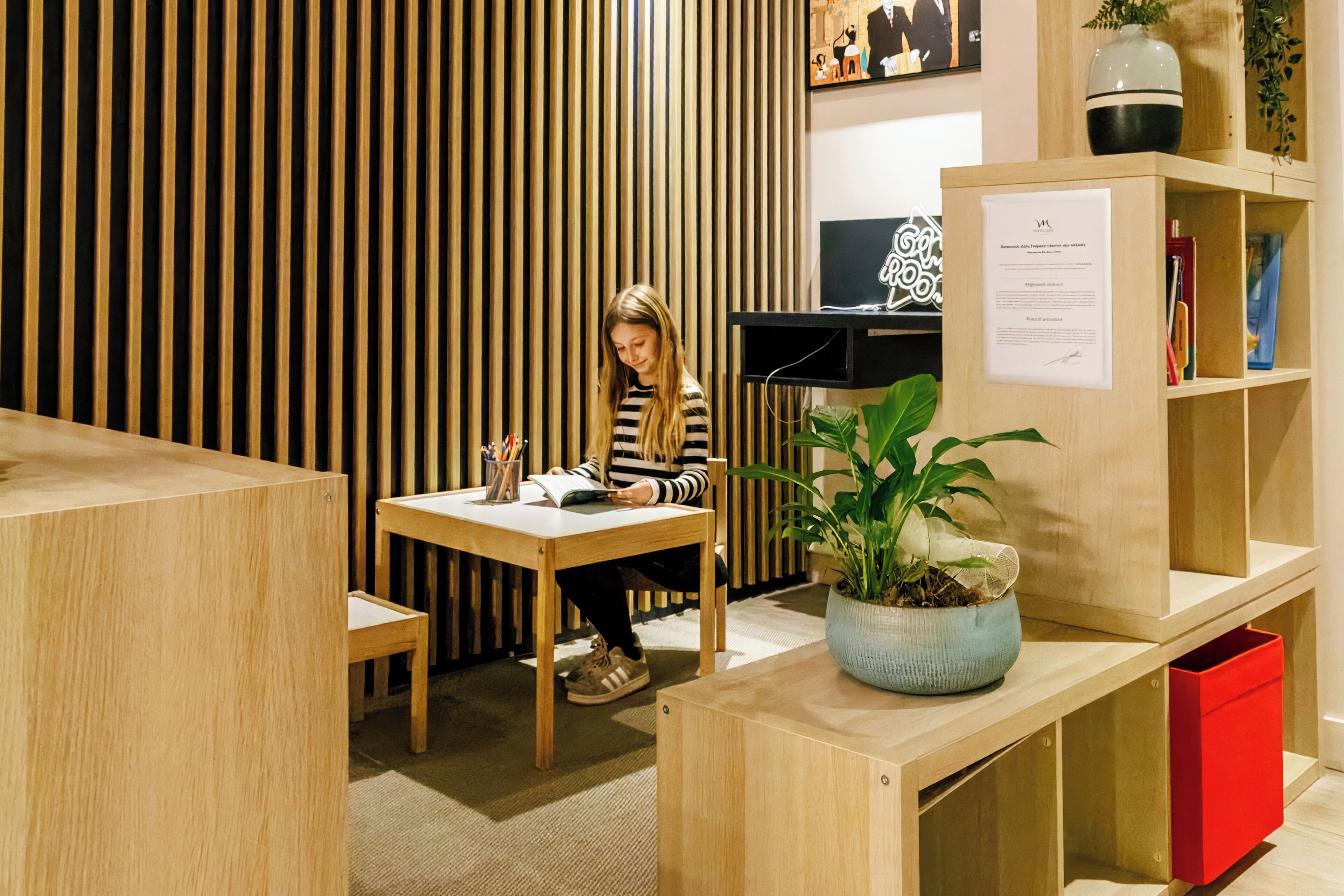 children’s play area – indoor