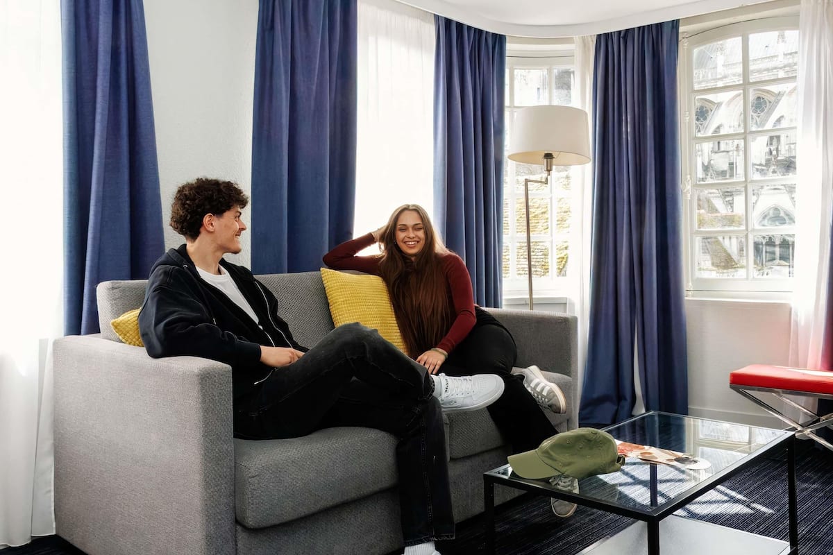 Suite, 1 King Bed with Sofa bed (Cathedral View) | Minibar, in-room safe, blackout drapes, soundproofing