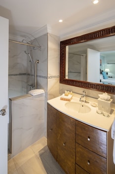 Free toiletries, hair dryer, bathrobes, towels at The Club, Barbados Resort & Spa Adults Only - All Inclusive