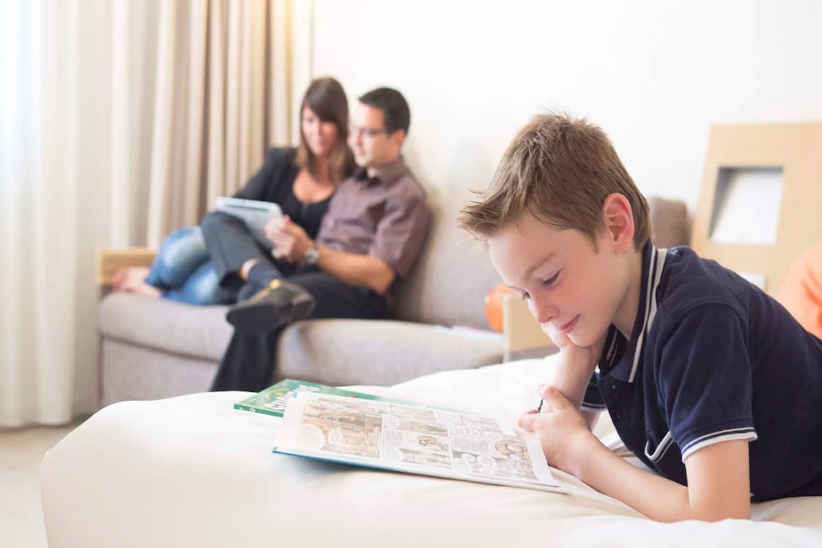 premium bedding, in-room safe, desk, blackout curtains