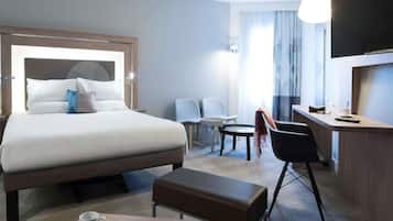 Executive-Doppelzimmer, 1 Queen-Bett und Schlafsofa | Hochwertige Bettwaren, Zimmersafe, Schreibtisch, Verdunkelungsvorhänge