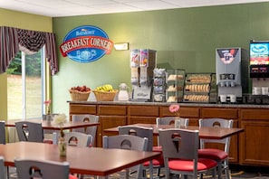 Petit déjeuner continental compris