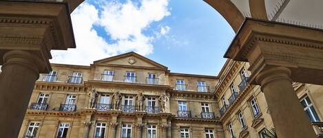 Voorkant van accommodatie