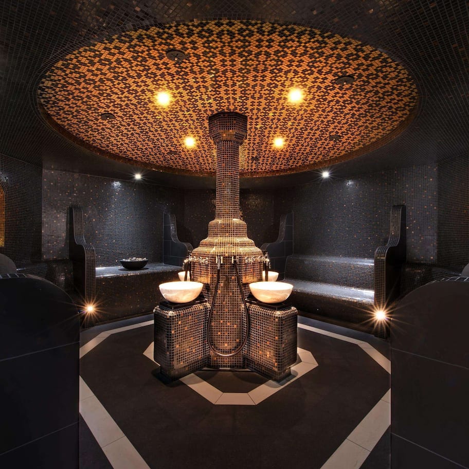 Couples treatment rooms, sauna, steam room, Turkish bath