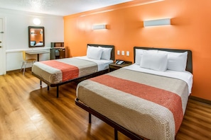 Desk, iron/ironing board, free WiFi, bed sheets