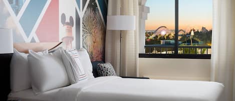 Room, 2 Queen Beds, Non Smoking | Hypo-allergenic bedding, in-room safe, desk, blackout drapes