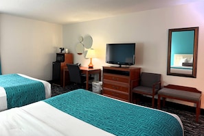 Standard Room, 2 Queen Beds, Non Smoking | Desk, iron/ironing board, rollaway beds, free WiFi