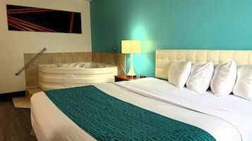 Suíte estúdio, 1 cama King, para não fumantes | Escrivaninha, ferros/tábuas de passar roupa