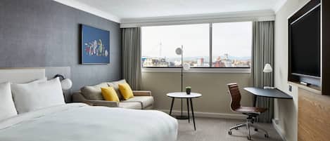 Habitación ejecutiva, 1 cama doble, no fumadores | Ropa de cama de alta calidad y colchones con acolchado adicional