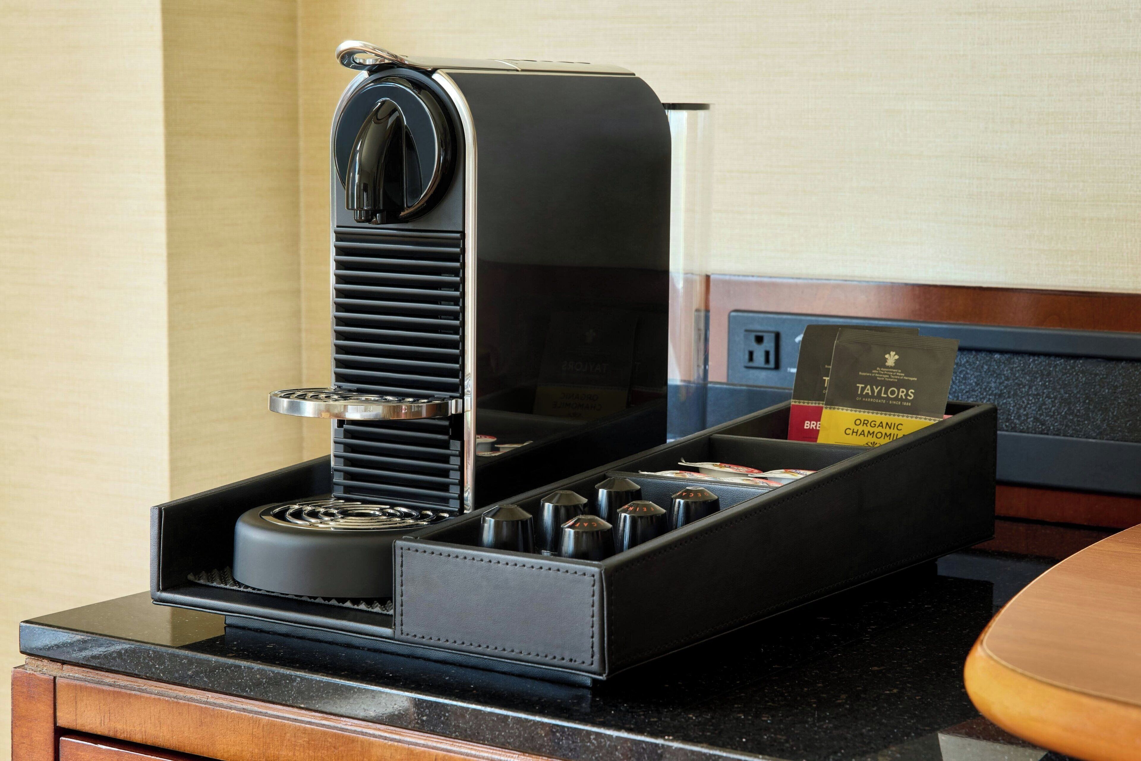 hypo-allergenic bedding, down duvets, pillow-top beds, in-room safe