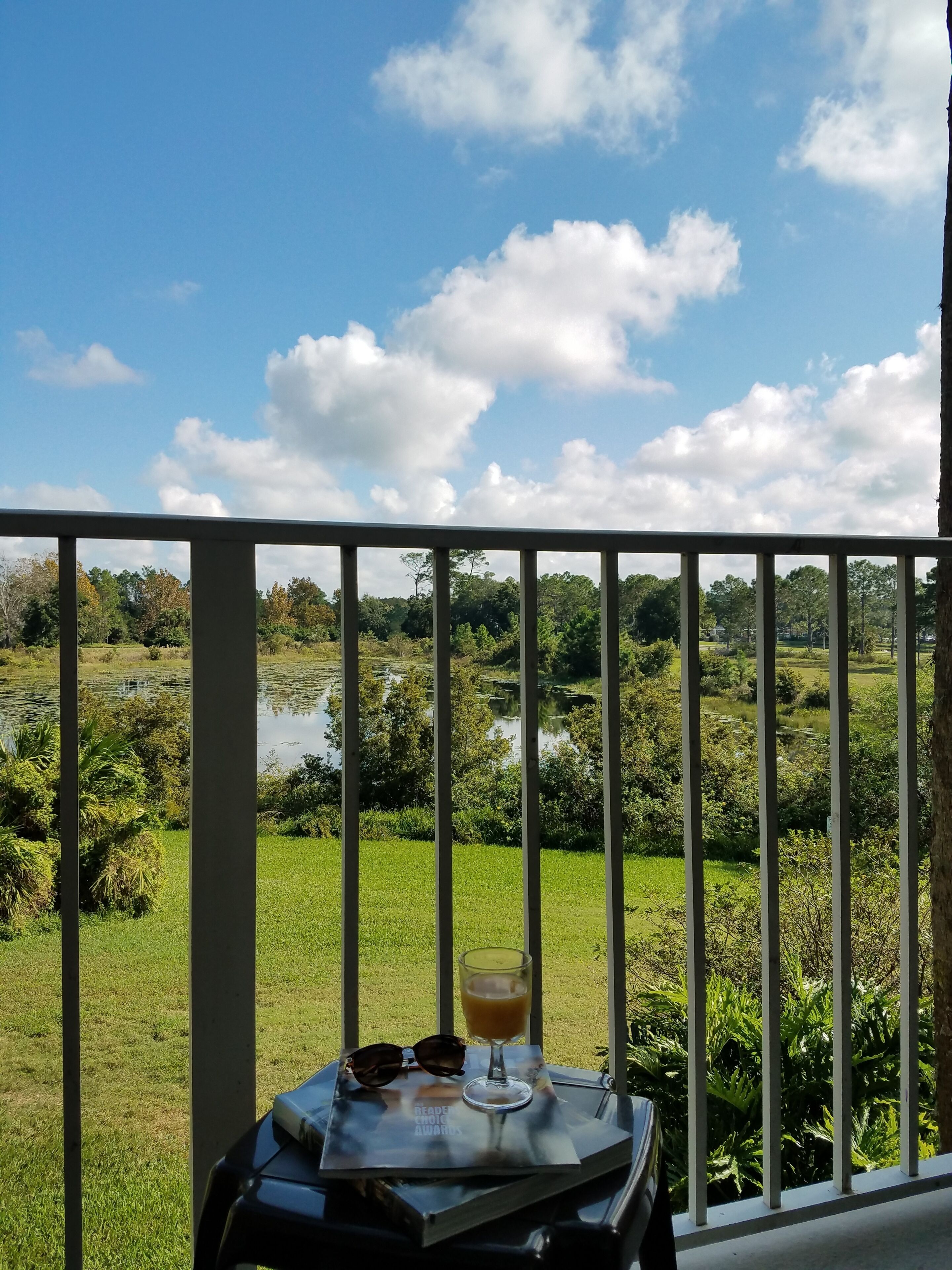 Deluxe appartement, 2 slaapkamers, niet-roken | Uitzicht vanaf balkon