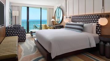 Premium bedding, in-room safe, desk, blackout drapes
