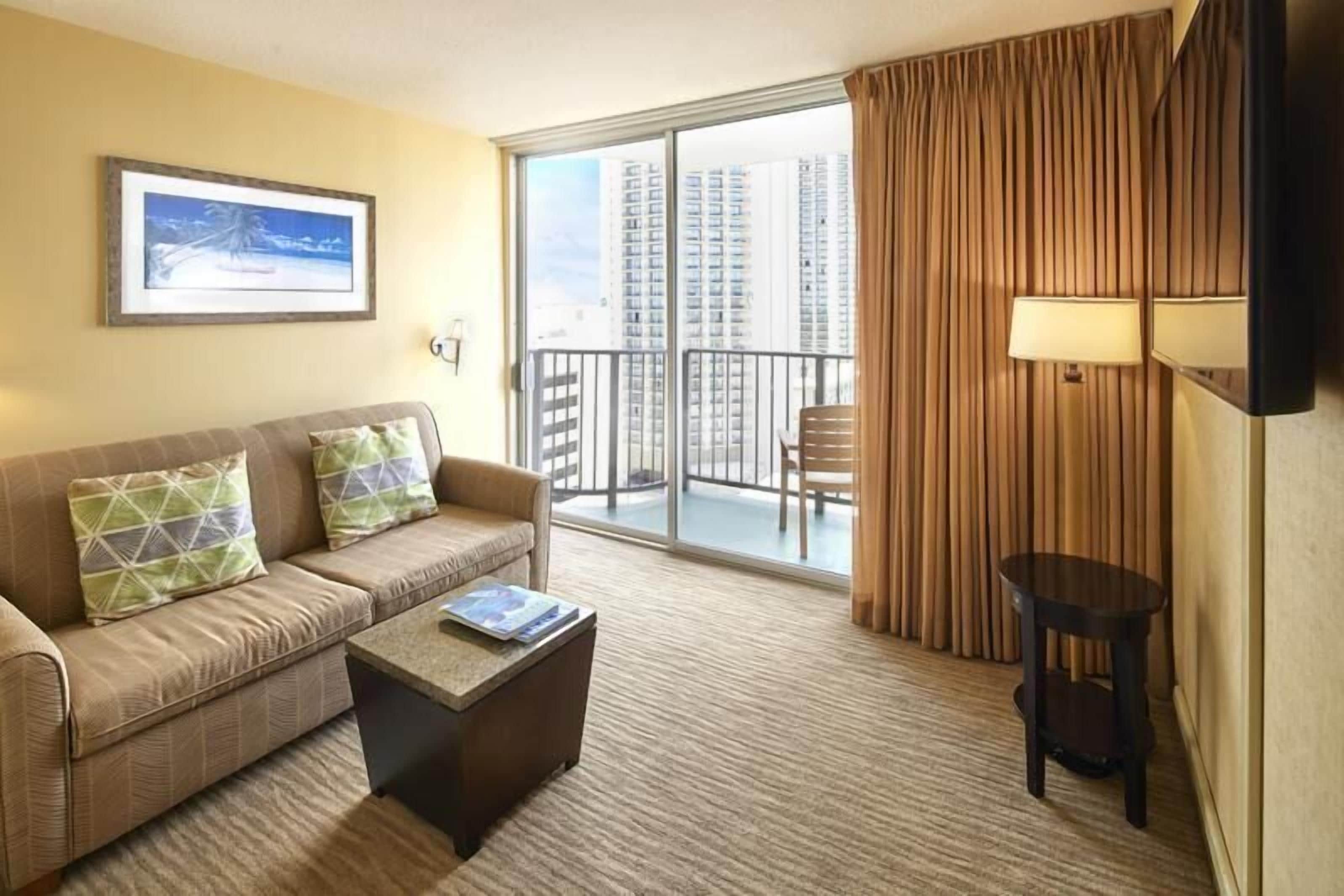 superior room, 1 king bed with sofa bed | view from room