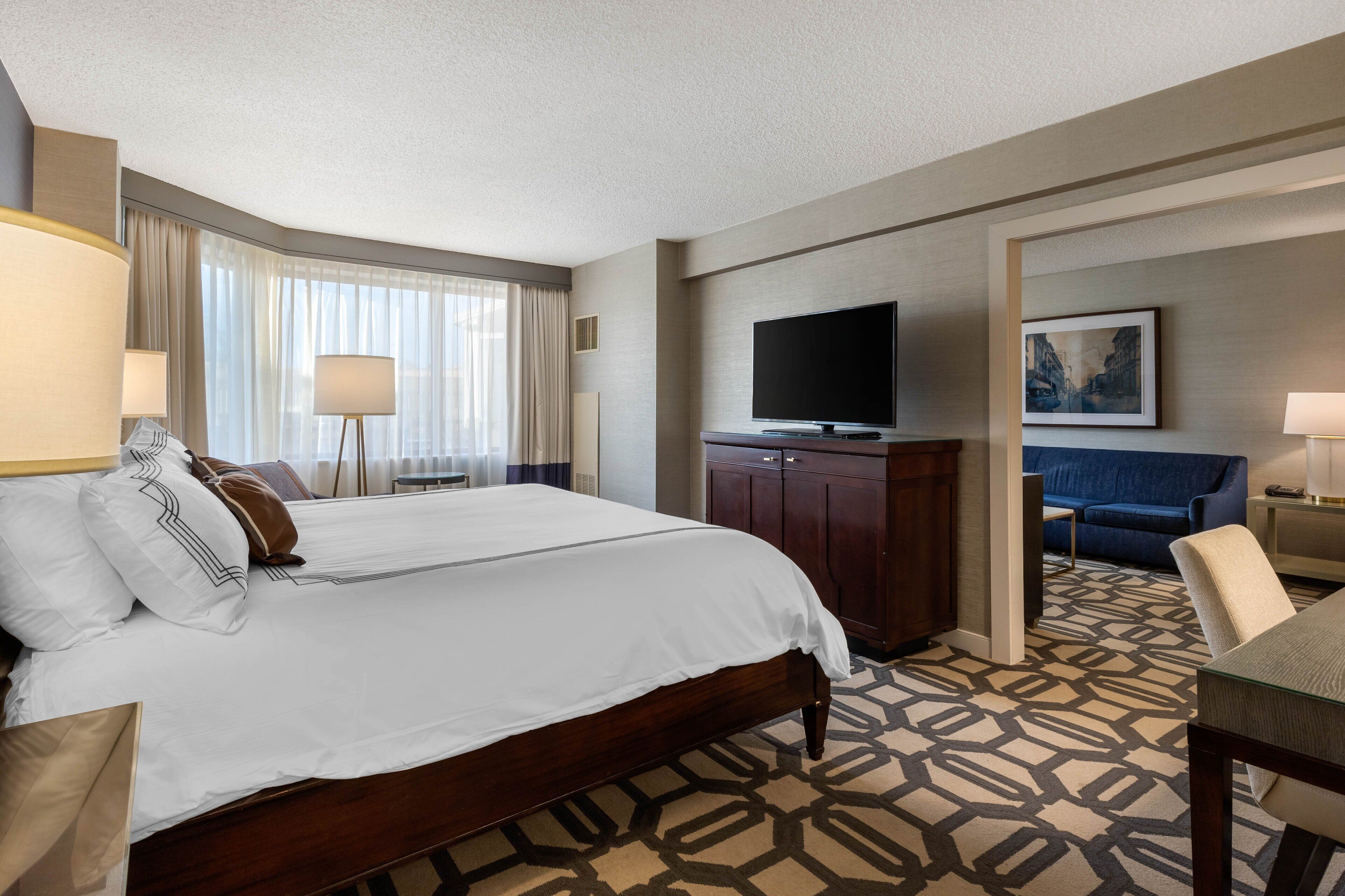 Executive-Suite, 1 King-Bett und Schlafsofa, Stadtblick (Spacious)