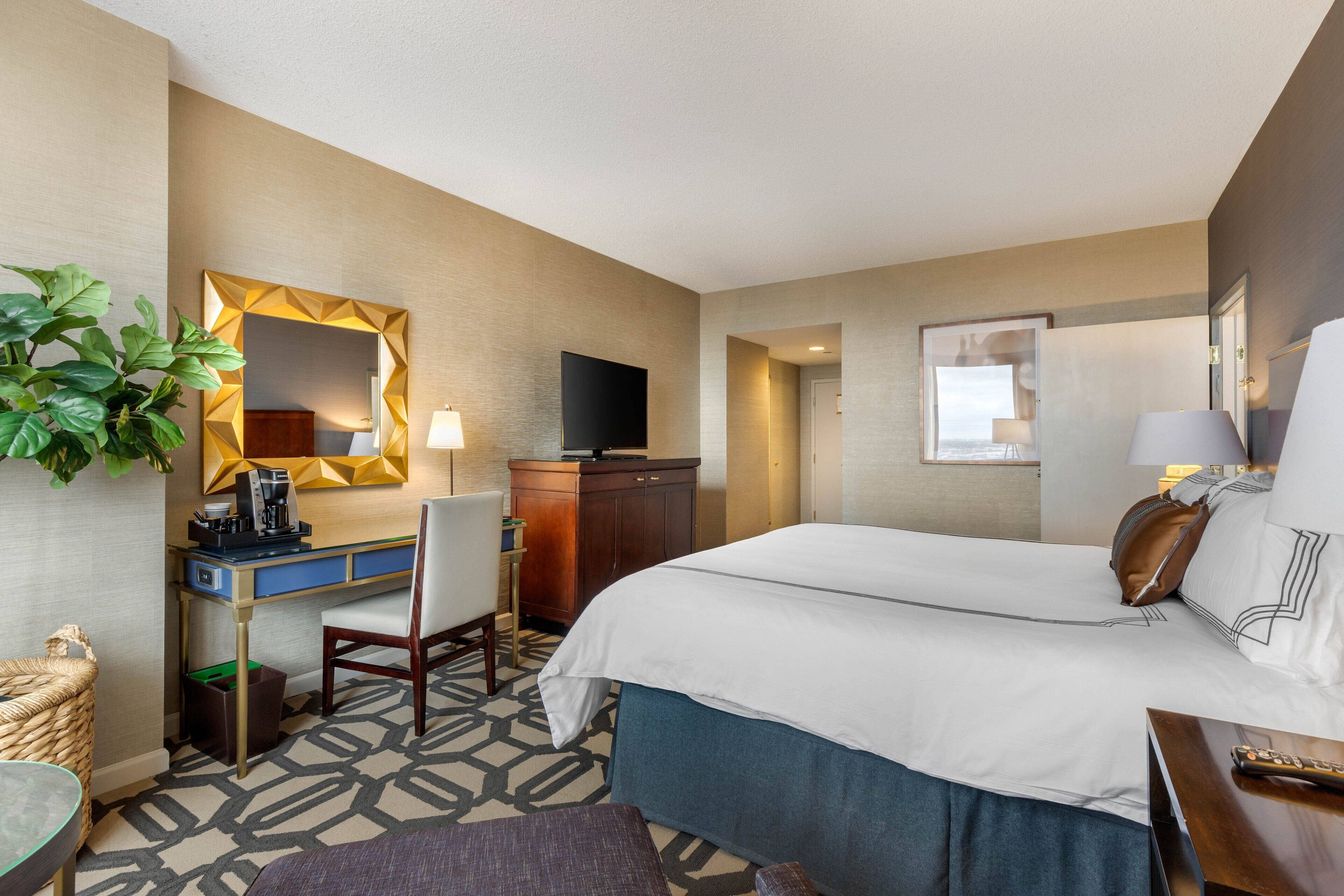 Presidential Suite, 1 Bedroom, 2 Bathrooms | Premium bedding, down comforters, pillowtop beds, in-room safe